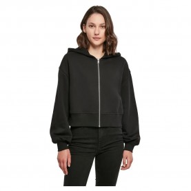 блуза,дамски,блузи,build,your,brand,oversized,full,zip,sweatshirt,black