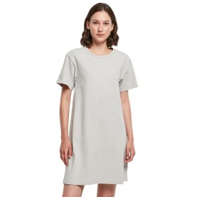 рокля,дамски,поли,и,рокли,build,your,brand,short,sleeve,short,dress,beige,(light,asphalt)