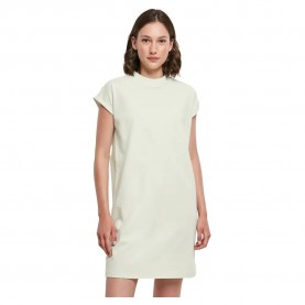 рокля,дамски,поли,и,рокли,build,your,brand,turtle,extended,shoulder,short,sleeve,short,dress,light,mint,(beige)