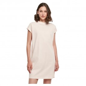рокля,дамски,поли,и,рокли,build,your,brand,turtle,extended,shoulder,short,sleeve,short,dress,pink,(pink)