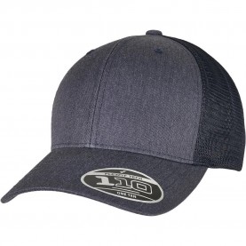 шапка,всички,шапки,flexfit,110melange,trucker,cap,heather,navy,(grey)