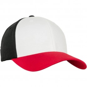 шапка,всички,шапки,flexfit,3,tone,cap,red,white,black,(red,white,black)