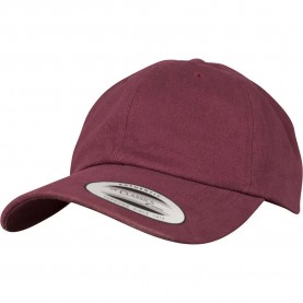 шапка,всички,шапки,flexfit,peached,cotton,twill,dad,cap,red,(maroon)