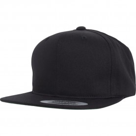 юношеска,шапка,с,козирка,всички,шапки,flexfit,pro,style,twill,snapback,junior,cap,black,(black)