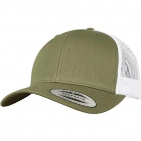 шапка,всички,шапки,flexfit,retro,trucker,2,tone,cap,buck,white,(green)