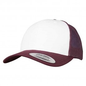 шапка,всички,шапки,flexfit,retro,trucker,colored,front,cap,white,purple,(maroon,white,maroon)