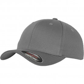 юношеска,шапка,всички,шапки,flexfit,wooly,combed,junior,cap,grey