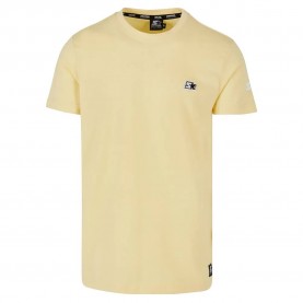 тениска,мъжки,тениски,starter,black,label,essential,short,sleeve,t,shirt,light,yellow,(yellow)