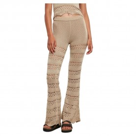 клин,дамски,клинове,дамски,чорапогащи,и,клинове,urban,classics,flared,crochet,high,waist,leggings,soft,seagrass,(beige)