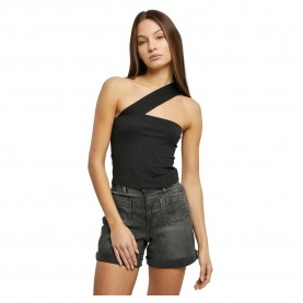 тениска,дамски,топове,urban,classics,one,strap,sleeveless,t,shirt,black,(black)