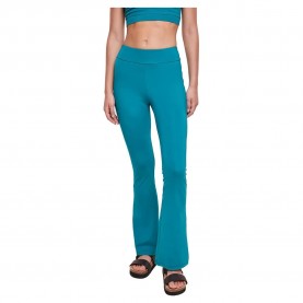 клин,дамски,клинове,дамски,чорапогащи,и,клинове,urban,classics,recycled,flared,high,waist,leggings,water,green,(green)