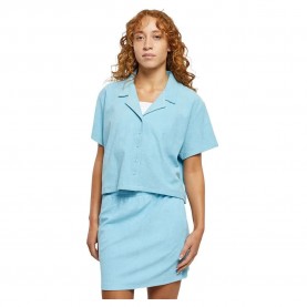 риза,с,къс,ръкав,дамски,блузи,дамски,ризи,urban,classics,towel,resort,short,sleeve,shirt,blue,(batlic,blue)