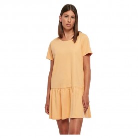 рокля,дамски,поли,и,рокли,urban,classics,valance,short,sleeve,short,dress,pale,orange,(orange)