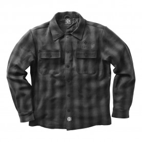 яке,мъжки,якета,west,coast,choppers,wool,lined,plaid,jacket,black,(grey,black)