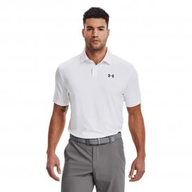 Блуза с яка Under armour golf Tee To Green short sleeve polo - White (White / Pitch Gray) блуза,с,яка,мъжки,блузи,с,яка,under,armour,golf,tee,to,green,short,sleeve,polo,white,(white,pitch,gray)