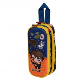 канцеларски,принадлежности,karactermania,3d,double,harry,potter,crest,pencil,case,orange