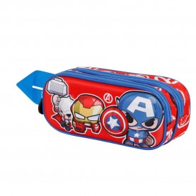 канцеларски,принадлежности,disney,the,avengers,impact,3d,doble,pencil,case,multicolor,(multicolor)