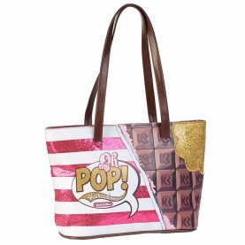 чанта,всички,чанти,oh,my,pop,chocolat,tote,bag,pink,(pink)