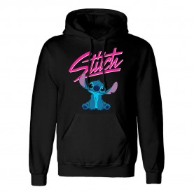суичър,мъжки,пуловери,heroes,disney,lilo,and,stitch,stitch,script,hoodie,black,(black)