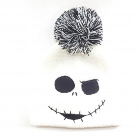 шапка,всички,шапки,heroes,inc,nightmare,before,christmas,jack,face,jumbo,beanie,white