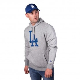 суичър,мъжки,пуловери,new,era,mlb,regular,los,angeles,dodgers,hoodie,grey