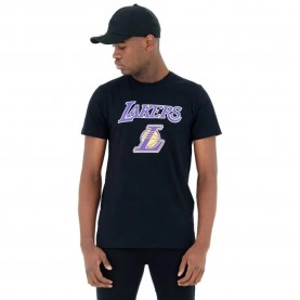 тениска,мъжки,тениски,new,era,nba,regular,los,angeles,lakers,short,sleeve,t,shirt,purple,(black)