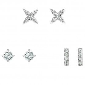 бижутерия,adore,5490150,earrings,silver,(grey)