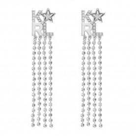 бижутерия,karl,lagerfeld,5483579,earrings,silver