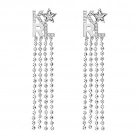 бижутерия,karl,lagerfeld,5483579,earrings,silver