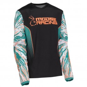 Блуза с дълъг ръкав Moose soft-goods Agroid long sleeve jersey - Black (Black) блуза,с,дълъг,ръкав,мъжки,тениски,дамски,тениски,moose,soft,goods,agroid,long,sleeve,jersey,black,(black)
