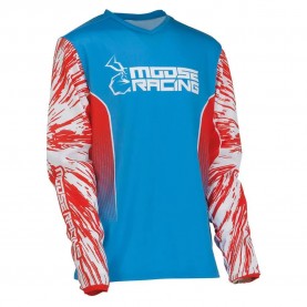 Блуза с дълъг ръкав Moose soft-goods Agroid long sleeve jersey - Blue (Red / White / Blue) блуза,с,дълъг,ръкав,мъжки,тениски,дамски,тениски,moose,soft,goods,agroid,long,sleeve,jersey,blue,(red,white,blue)