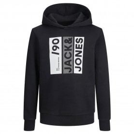 суичър,детски,блузи,jack,&,jones,jio,hoodie,black,(black)