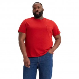 тениска,мъжки,тениски,levi´s,®,big,classic,pocket,short,sleeve,t,shirt,red,(rhythmic,red)