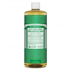 хигиена,тяло,dr,bronners,almond,liquid,soap,945ml,clear