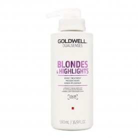 хигиена,коса,goldwell,dualsenses,blond,&,highlights,60sec,500ml,hair,mask,white