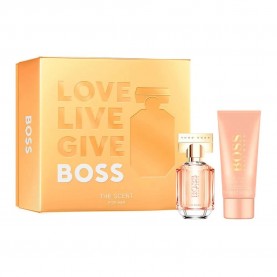 дамски,парфюми,boss,set,the,scent,50ml,+,blo,100ml,eau,de,parfum,orange