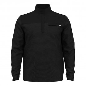 Блуза Under armour golf Storm half zip sweatshirt - Black (Black / White / White) блуза,мъжки,пуловери,under,armour,golf,storm,half,zip,sweatshirt,black,(black,white,white)