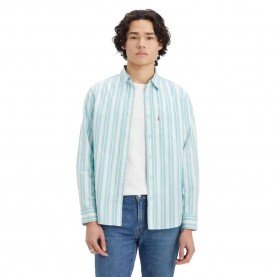 риза,с,дълъг,ръкав,мъжки,ризи,levi's®,classic,long,sleeve,shirt,blue