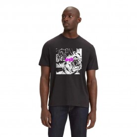 тениска,мъжки,тениски,levi´s,®,relaxed,fit,short,sleeve,t,shirt,concept,poster,logo,caviar,(black)