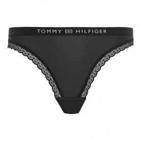 бикини,дамско,бельо,дамски,бикини,и,танкини,tommy,hilfiger,tonal,logo,lace,bikini,panties,black,(black)