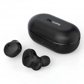 слушалки,слушалки,philips,tat4556bk,wireless,earphones,black