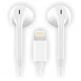 слушалки,слушалки,tech,one,tech,tec1201,lightning,earphones,white,(white)