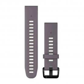 други,аксесоари,garmin,quickfit®,20,mm,silicone,strap,deep,orchid,light,sand,(grey,silver)
