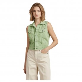 Потник G-Star D22582-C436 vest - Green (Rainbow Cameo Green Gold) потник,дамски,жилетки,g,star,d22582,c436,vest,green,(rainbow,cameo,green,gold)