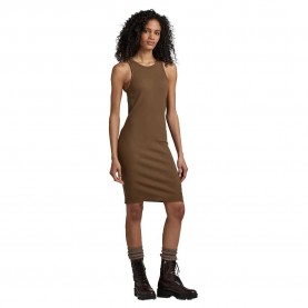 рокля,дамски,поли,и,рокли,g,star,d22842,sleeveless,dress,brown
