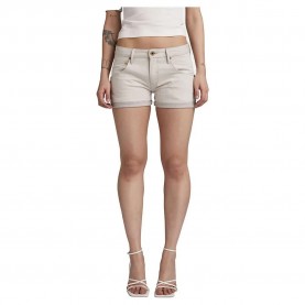Къси панталони G-Star D24251-C777 Slim Fit denim shorts - Beige (Ecru) къси,панталони,дамски,панталони,g,star,d24251,c777,slim,fit,denim,shorts,beige,(ecru)
