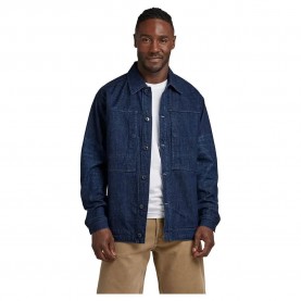 Яке G-Star Us Navy Shanorak denim jacket - Blue (Worn In Waterfront) яке,мъжки,якета,дамски,якета,и,палта,g,star,us,navy,shanorak,denim,jacket,blue,(worn,in,waterfront)