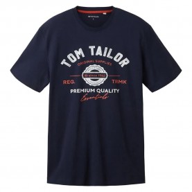 тениска,мъжки,тениски,tom,tailor,1037735,logo,short,sleeve,t,shirt,black,(sky,captain,blue)