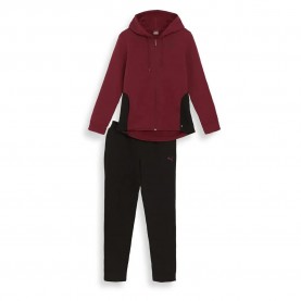 анцуг,дамски,анцузи,puma,classic,tracksuit,dark,jasper,(red,black)