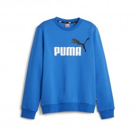 блуза,детски,блузи,puma,ess+,2,col,big,logo,sweatshirt,blue,(racing,blue)